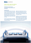 Case Study rea ecs-retail Adler Modemärkte Gmbh  Vollintegrierte »Pin-Pad-Lösung«mit dem REA ECS-Retail auf Basis der OPISchnittstelle und des RSWE OPI Gateway.